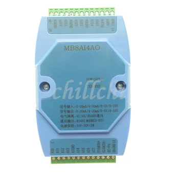 0-20MA/4-20MA/0-5V/0-10V 8 mod analog achiziție și 4 mod analog output module de achizitie de MODBUS RS485