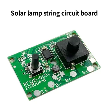 1.2 V Lampă Solară Șir Control Board placă de Circuit cu comutator lumina Solara strada panoul de control Solar Controler de Lumină Module