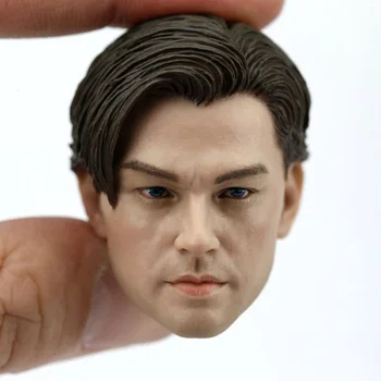 1/6 Scară Tineri Leonardo DiCaprio Cap Sculpta TITANIC Jack Dawson Cap Sculptură pentru 12in Phicen Tbleague Papusa Figura Jucărie