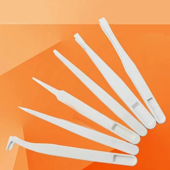 1 BUC Bijuterii Set Pensete Anti-Statice din Plastic de Precizie Pentru DIY Mucegai Bijuterii Componente Consumabile Ascuțit,Plat,Cot Cap