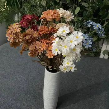 1 buc floarea de mătase artificială de ramură de flori diy Acasă, gradina de bonsai ornamente petrecere de nunta de decorare flori false