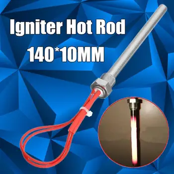 10*140mm 300W 220V Inox Aprindere Hot Rod Șemineu, Sobă pe Peleți Parte de Pelete din Lemn Tub de Încălzire Pentru Barbecue Aragaz Parte