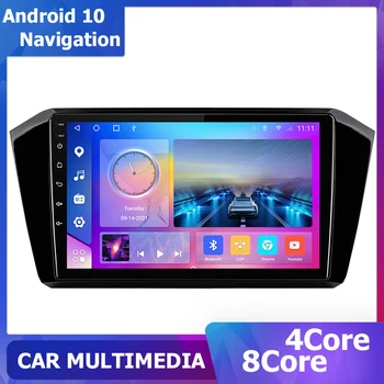 10 inch Multimedia Player Radio Auto Pentru VW Passat b8 2015-2020 Android 10 Autoradio Navigare GPS DSP carplay 2 Din 8 core