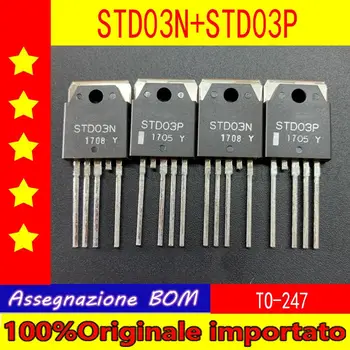 10 perechi de STD03N STD03P STD03N SĂ-247 amplificator de putere pereche