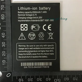 100% Original Nou Litiu-ion W200 Baterie Pentru THL W200 W200S W200C 2000mAh de Înaltă Calitate, de Înlocuire Telefon Mobil reîncărcare