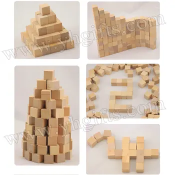 100BUC/LOT,2,5 cm cub de lemn, 25mm blocuri de lemn pentru construcții, Devreme jucării educative,jucării Clasice.Lemn jucării.Jucării grădiniță.