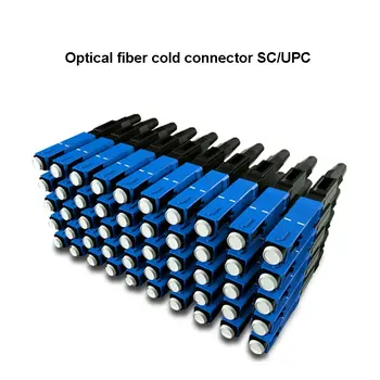 100buc fibra Optica rece conector Rapid Domeniul de Asamblare FTTH Încorporat Fibra Optica SC UPC Rece Conector
