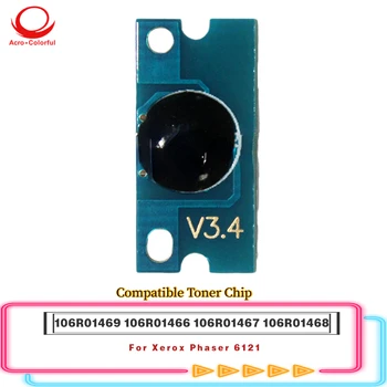 106R01469 106R01466 106R01467 106R01468 Toner Resetare Chip Pentru Xerox Phaser 6121MFP Imprimanta Laser Copiator Cartuș