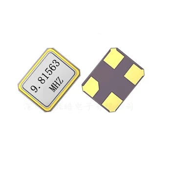 (10BUC) SMD Pasiv Cuarț de Cristal Oscilator 3225 SMD 9.81563 MHZ 4P