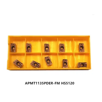 10P APMT1135/APMT1604/APMT1605-FM HS5120 Strung CNC Instrument de Frezat Insertii Carbură Inserturi Pentru Oțel Inoxidabil