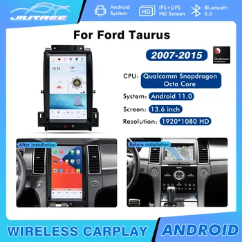 128G Android 11 Video Auto Pentru Radio Ford Taurus 2009-2013 Navigare GPS Player Multimedia Receptor Carplay IPS Audio Unitatea de Cap