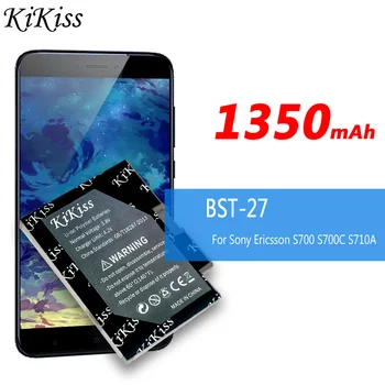 1350mah KiKiss Înlocuire BST-27, Acumulator Pentru Sony Ericsson S700 S700C S700I S710A Z600 Z608 S700i Z608c Baterie BST27