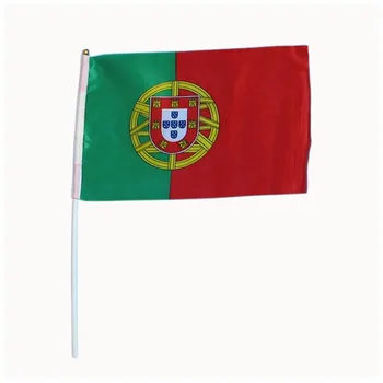 14*21 CM Mână Fluturând Steagul ,5.5*8.2 Cm Portugalia Pavilion Banner 100BUC/LOT