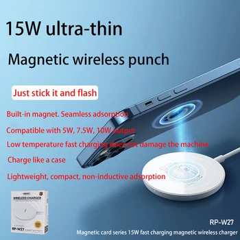 15W Original Încărcător Rapid pentru iPhone 12 Pro Max 12 Pro Magnetic Wireless Încărcător pentru iPhone 12 Mini USB C PD Adaptor Magsafing