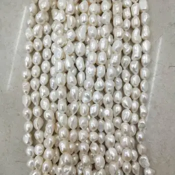 16 inch pearl margele in strand,100% Natura liber cu apă dulce pearl cu mare stil baroc forma, AA.lățimea 11-13 mm lungime de 12-16 mm