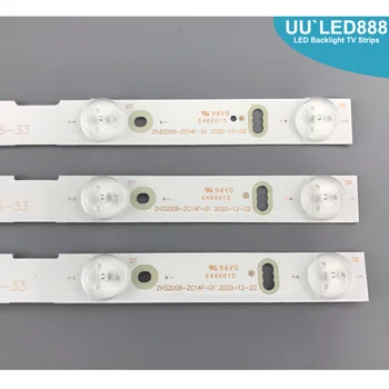 1SET=3PCS LED Backlight Pentru LE32F50 LE32F33 Light Bar ZH32D08-ZC14F-01 1-315-316-33 303XH320031