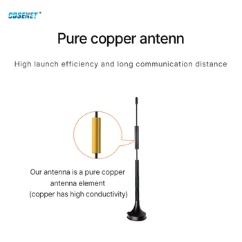 2.4 G/5.8 G Dual-band Wifi Antena High Gain 6dBi Bază Magnetică Amplificator de Semnal SMA-J Omni Fraier Antena TXWF-XPL-150 Pentru Masina