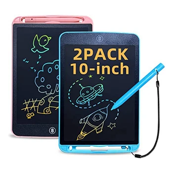 2 Bucata ABS 10 Inch LCD tăbliță de Scris Colorate LCD tăbliță de Scris Pentru Învățare Educative Jucarii Cadou