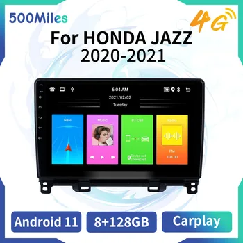 2 DIN Android Stereo Auto pentru HONDA JAZZ 2020-2021 Radio Multimedia Player Auto Navigație GPS WIFI Unitate Cap Autoradio Carplay