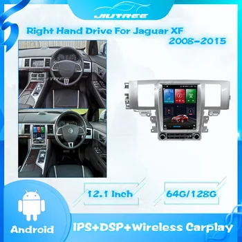2 Din Android Radio Auto cu volanul pe Dreapta Pentru Jaguar XF 2008-2015 Touch Screeen Radio Auto Navigație GPS Multimedia Player