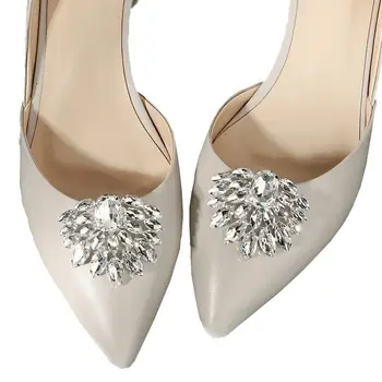 2 buc Pantofi de Moda Clipuri de Mireasa Pantofi de Mireasa Farmec Detasabila Pantofi cu Toc Clip Îmbrăcăminte Accesorii DIY pentru Nunta