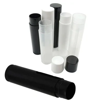 200pcs Gol Luciu de Buze Tub de Plastic 5 ml Container Cosmetice Lipici Stick de Ruj Geană Tub de Călătorie Portabil Sticla