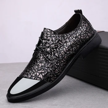 2021 Afaceri Clasic pentru Bărbați Pantofi Rochie de Moda Elegant de Nunta Formale Pantofi Barbati Aluneca pe Birou Pantofi Oxford pentru Barbati