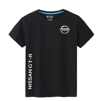 2021 Casual de Vara o-Neck Top Tee de Îmbrăcăminte de sex Masculin pentru Nissan GT-R de Moda T-Shirt culoare solidă Tricou barbati H