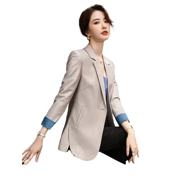 2021 primavara pentru femei costum stil coreean temperament casual moda all-meci sacou femei