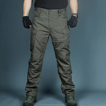 2022 Bărbați Usoare Tactice Pantaloni Respirabil Casual de Vara Armată Militar Pantaloni Lungi de sex Masculin rezistent la apa iute Uscat Pantaloni de Marfă