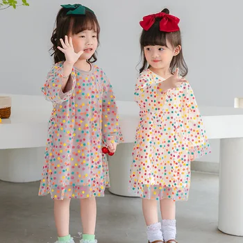 2022 Fete Noi De Toamna Pentru Copii Net Tifon Fusta Fete De Moda Rochie De Printesa Rochie Pentru Copii Rochie De Fete Dress Floare Fata Rochii Rochii
