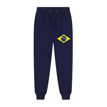 2022Hot Vânzare Brazilia Flag Print Pantaloni Casual Barbati Harajuku Moale pantaloni de Trening Pantaloni de Moda de Toamna Sport