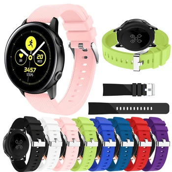 20mm trupa Ceas Pentru Samsung Galaxy Watch 42mm inteligent Silicon curea de schimb pentru Samsung Galaxy Watch Active watchbands Curele