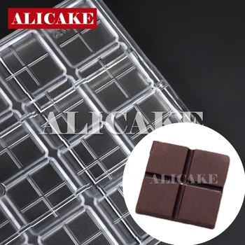 24 Cavitatea Policarbonat Ciocolata Matriță Pentru Copt Produse De Patiserie Instrumente De Forma:Bar De Ciocolată