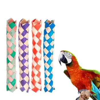 24buc Papagal de Mestecat Jucării Colorate Ușor Pasăre Shredder-Jucarii Colivie Accesorii Produse pentru animale de Companie
