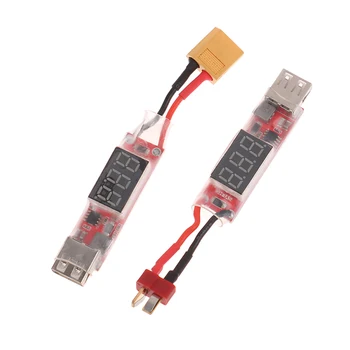 2S-6S Lipo Baterie cu Litiu XT60 / T Mufa Pentru Încărcător USB Convertor de Tensiune, Display Adapter Bord Pentru a Proteja Telefonul Caracteristici
