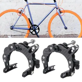 2x Bicicleta Etrierului de Frână Set de Biciclete Fata Spate din Fibra de Carbon Dual C de Frână pentru Biciclete Rutiere de Reparare Inlocuire Accesorii Potrivite