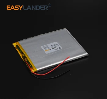 3.7 V 4200mah 5076100 Litiu Polimer Li-ion Baterie Reîncărcabilă Pentru GPS PSP DVD PAD e-book tablet pc power bank joc video