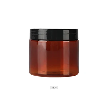 30pcs 180G Gol Widemouthed Crema Container Cosmetice Borcane ,de Îngrijire a Pielii Masca Crema Sticle PET Si Ambalaje din Plastic Borcan de Ghiveci
