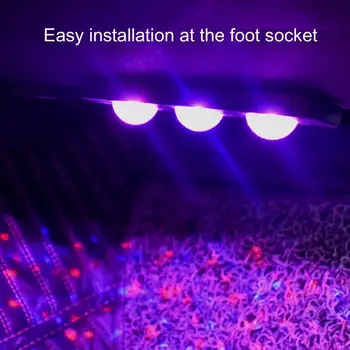 4/6/8 In 1 cu LED-uri RGB Rock Lumini Bluetooth-Compatibil APP de Control de Sincronizare Muzică Șasiu Auto Lumina Undergolw Impermeabil Lumini de Neon