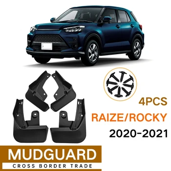 4BUC Mudflap pentru Toyota Raize Rocky 2020-2021 Aripa Noroi Garda Splash Clapeta de Noroi Accesorii