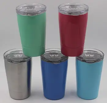 5 Culori 12oz Copil Lapte Cupe 12oz Mini Pahar Izolate la Vid Halbe de Bere din Oțel Inoxidabil Pahare de Vin, Cani de Cafea Cu Clar