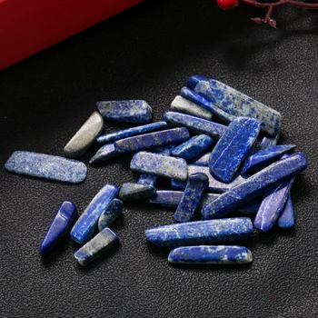 50-100g Nici o Gaură Chakra Natural Lapis Lazuli Piatră Stick Bagheta de Cristal de Cuarț DIY de Vindecare, Yoga, Reiki Specimen Minerale Decor Acasă