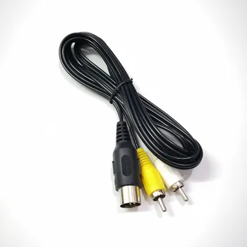 500pcs 1.8 M Cablu AV Pentru SEGA Genesis/MD1
