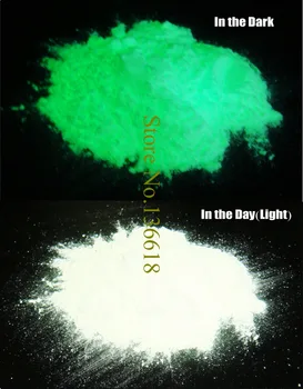 50gram x Strălucire Luminoasă de Culoare Verde Lumină în Întuneric Fosforescent Praf de Praf de Fosfor Pigment
