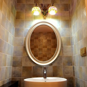 58cmx73cm Europene Oval Oglinda de la Baie Nordic Toaletă Bazinul Agățat de Perete de Perete Machiaj oglinzi decorative