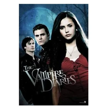 5D Diamant Pictura Vampire Diaries Diamant Broderie Poster Burghiu Plin de cruciulițe Kit Mozaic Acasă Decorare Perete BM401