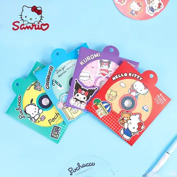 5pcs Sanrio Autocolante Notebook Copii de Familie DIY Record Autocolante de Desene animate Drăguț Creative Autocolante de Perete Uri Retro