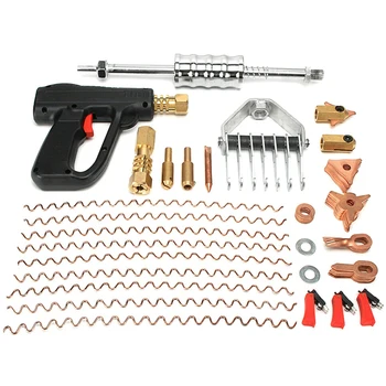 66Pcs/Set Dent de reparare tragator kit vehicul instrument manual de corp pistol de sudură micro aparat de sudura transport Gratuit