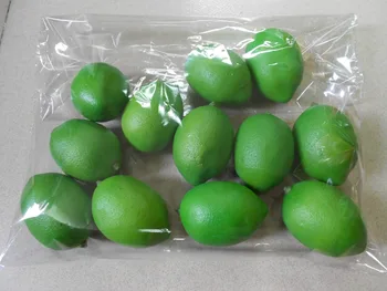 8cm verde lamaie Simulare de fructe Mini Fructe model de simulare legume fructe set de fructe false accesorii decorative